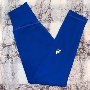 Royal blue P’tula mayra plush leggings 23”